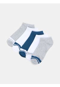 Sinsay - Krótkie skarpetki 5 pack - granatowy. Kolor: niebieski #1