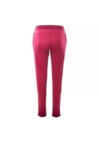 Hi-tec - Spodnie Dresowe Damskie Delio. Kolor: czerwony. Materiał: dresówka. Sport: fitness