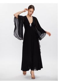 ViCOLO Sukienka wieczorowa TE0030 Czarny Regular Fit. Kolor: czarny. Materiał: syntetyk. Styl: wizytowy #5