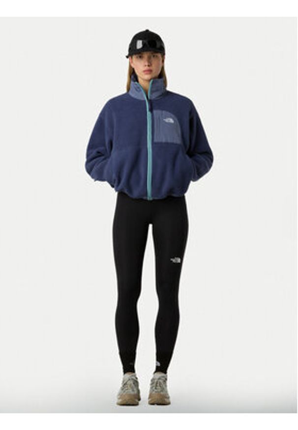 The North Face Polar Yumiori Off-Peak NF0A8EUZ Niebieski Relaxed Fit. Kolor: niebieski. Materiał: syntetyk