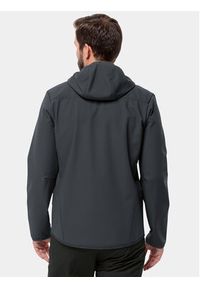 Jack Wolfskin Kurtka softshell Bornberg Hoody 1307471 Czarny Regular Fit. Kolor: czarny. Materiał: syntetyk