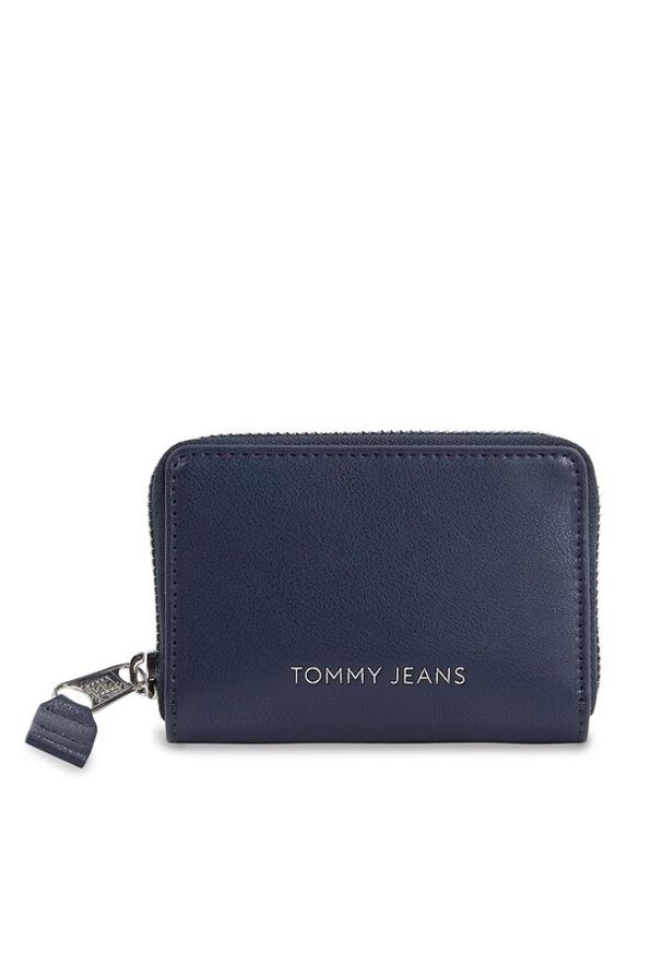 Tommy Jeans Mały Portfel Damski Tjw Ess Must Small Za AW0AW15833 Granatowy. Kolor: niebieski. Materiał: skóra