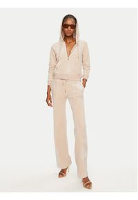 Juicy Couture Spodnie dresowe Del Ray JCAP180 Różowy Regular Fit. Kolor: różowy. Materiał: syntetyk #3
