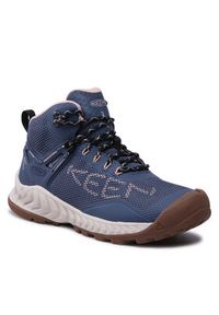 keen - Keen Trekkingi Nxis Evo Mid Wp 1026682 Niebieski. Kolor: niebieski. Materiał: materiał #2