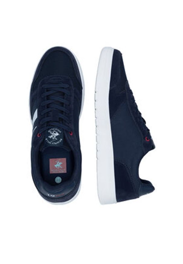 Beverly Hills Polo Club Sneakersy M-VS31981-01 Granatowy. Kolor: niebieski. Materiał: materiał