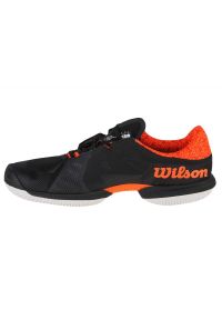 Buty Wilson Kaos Swift 1.5 M WRS330980 czarne. Kolor: czarny. Materiał: materiał. Szerokość cholewki: normalna. Sport: tenis
