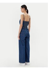 Levi's® Kombinezon Bustier 001WC-0003 Niebieski Slim Fit. Kolor: niebieski. Materiał: bawełna #3