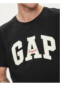 GAP - Gap T-Shirt 471777-07 Czarny Regular Fit. Kolor: czarny. Materiał: bawełna #4