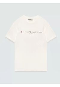 Big-Star - Koszulka męska z nadrukiem biała Oliver 100. Kolor: biały. Materiał: materiał, bawełna. Wzór: nadruk. Styl: klasyczny #2