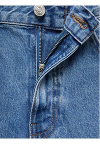 mango - Mango Szorty jeansowe Zoe 67097127 Niebieski Regular Fit. Kolor: niebieski. Materiał: bawełna