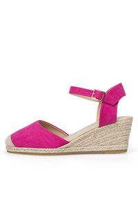 Jenny - JENNY Espadryle WYL2610-2 Różowy. Kolor: różowy. Materiał: materiał