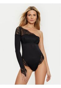 Hunkemöller Body Azalea 300217 Czarny Slim Fit. Kolor: czarny. Materiał: syntetyk #5