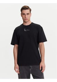 Karl Kani T-Shirt Small Signature Essential PD00008141 Czarny Relaxed Fit. Kolor: czarny. Materiał: bawełna