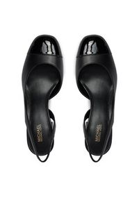 MICHAEL Michael Kors Czółenka Perla Flex Sling Pump 40R4PLMP1L Czarny. Kolor: czarny. Materiał: skóra #3