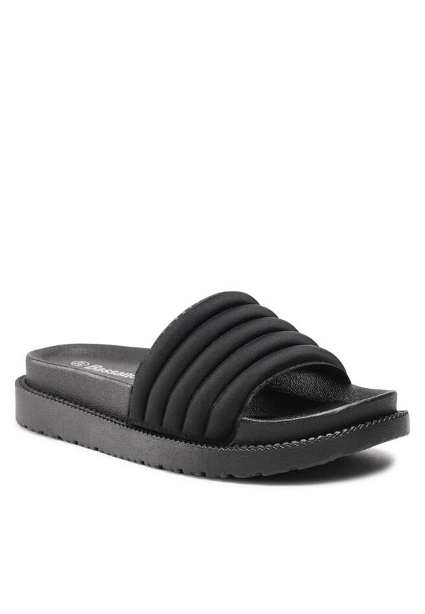 Klapki Bassano. Kolor: czarny