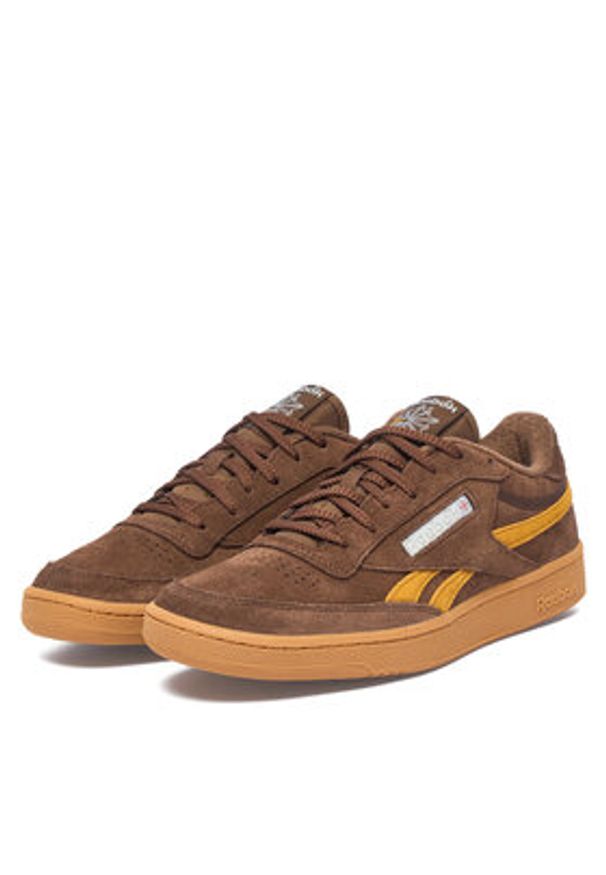 Reebok Sneakersy SS-CLUB C REVENGE VINTAGE 100261746 Brązowy. Kolor: brązowy. Materiał: skóra, zamsz. Model: Reebok Club
