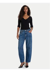 Guess Jeansy W5BA2V D0460 Granatowy Mom Fit. Kolor: niebieski #4