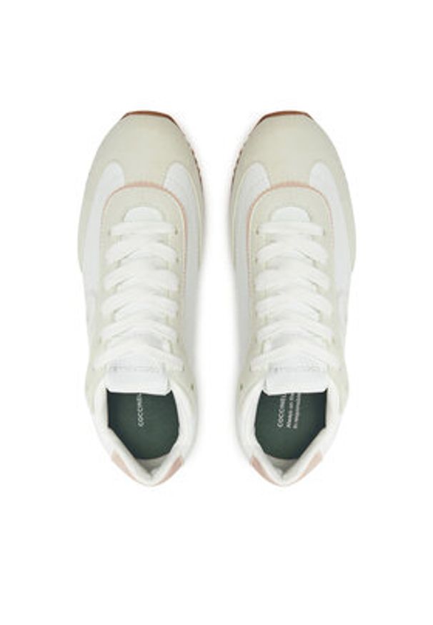 Coccinelle Sneakersy Rwl C-Style 70 E4 RWL 24 02 01 Biały. Kolor: biały. Materiał: skóra