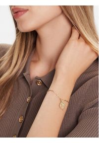 Guess Bransoletka JUBB05 509JW Złoty. Materiał: metalowe. Kolor: złoty