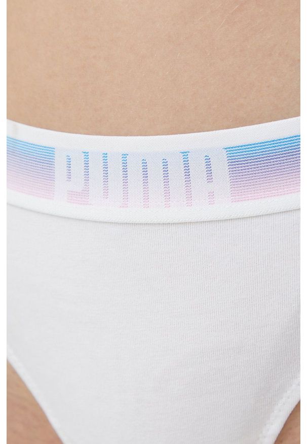 Puma stringi (2-pack) kolor biały. Kolor: biały. Materiał: materiał, bawełna