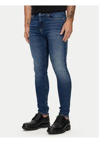 Calvin Klein Jeans Jeansy J30J325736 Niebieski Super Skinny Fit. Kolor: niebieski #1