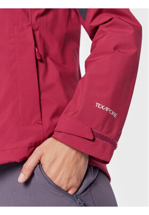Jack Wolfskin Kurtka softshell Go Hike 1113972 Bordowy Regular Fit. Kolor: czerwony. Materiał: syntetyk