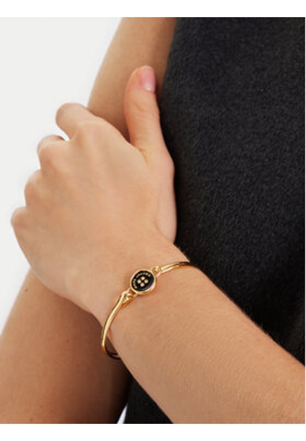 MARC JACOBS - Marc Jacobs Bransoletka The Button Hinge Bracelet 2R4JBR001J34 Złoty. Materiał: metalowe. Kolor: złoty