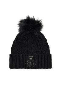 Lauren Ralph Lauren - LAUREN RALPH LAUREN Czapka 454P04857001 Czarny. Kolor: czarny. Materiał: materiał, poliester