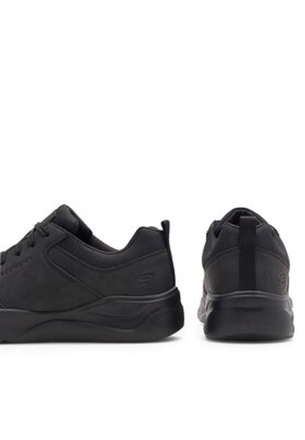 skechers - Skechers Sneakersy LIBRATION 8790157 BBK Czarny. Kolor: czarny. Materiał: materiał