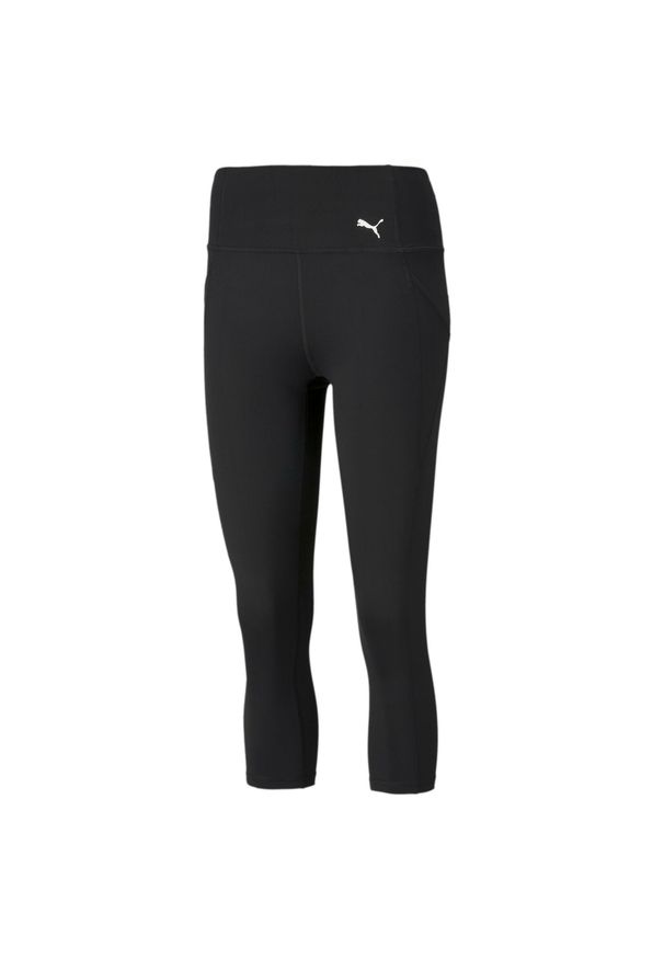 Damskie legginsy z wysoką talią Puma Train Favorite Forever 3/4. Kolor: czarny. Sport: fitness, joga i pilates