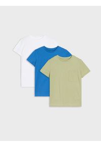 Sinsay - Koszulki 3 pack - zielony. Kolor: zielony