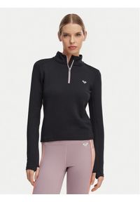 Roxy Koszulka techniczna Waves Of Warmth Tech Top ERJFT05033 Czarny Regular Fit. Kolor: czarny. Materiał: syntetyk #1