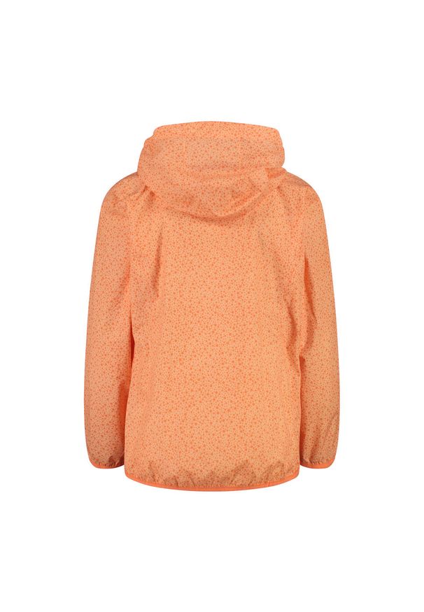 Kurtka dziecięca turystyczna CMP 31X7295. Kolor: biały, wielokolorowy, pomarańczowy. Styl: sportowy. Sport: turystyka piesza