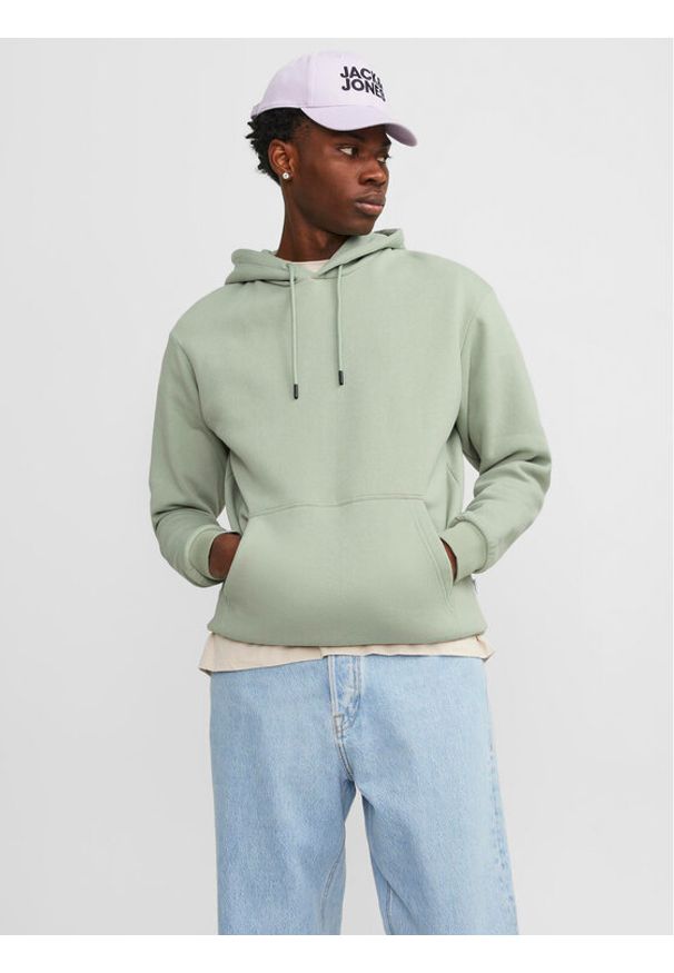 Jack & Jones - Jack&Jones Bluza Bradley 12249340 Zielony Relaxed Fit. Kolor: zielony. Materiał: bawełna, syntetyk
