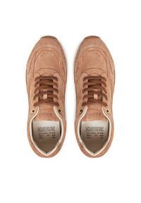 Bronx Sneakersy 66647-VC 3877 Brązowy. Kolor: brązowy. Materiał: zamsz, skóra