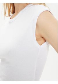 Brave Soul T-Shirt LTS-149LILYWH Biały Straight Fit. Kolor: biały. Materiał: bawełna #3