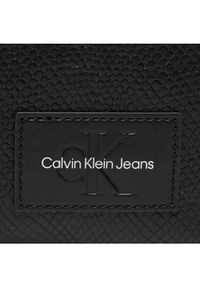 Calvin Klein Jeans Torebka Sculpted Tote26 Snake K60K611519 Czarny. Kolor: czarny. Materiał: skórzane
