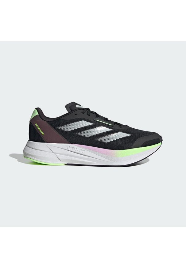 Buty do biegania dla dorosłych Adidas Duramo Speed. Kolor: wielokolorowy, czarny, brązowy, biały, zielony