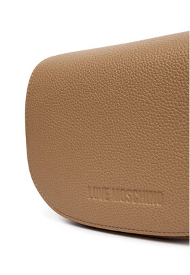 Love Moschino - LOVE MOSCHINO Torebka JC4122PP1OLT0104 Beżowy. Kolor: beżowy. Materiał: skórzane