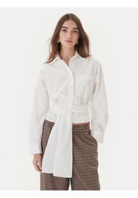 Weekend Max Mara Koszula Fresco 2525116072 Biały Regular Fit. Kolor: biały. Materiał: bawełna