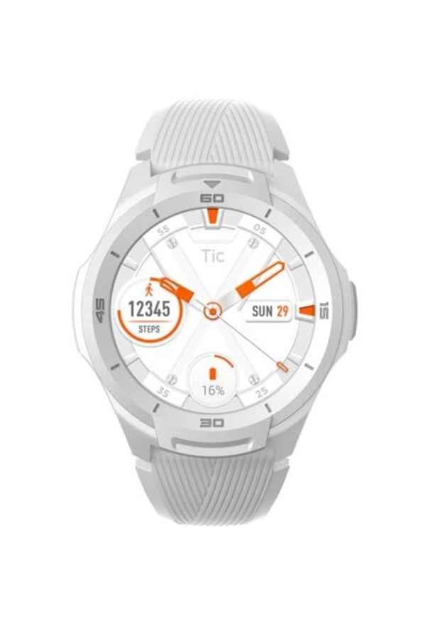 Smartwatch MOBVOI TicWatch S2 Glacier Biały. Rodzaj zegarka: smartwatch. Kolor: biały