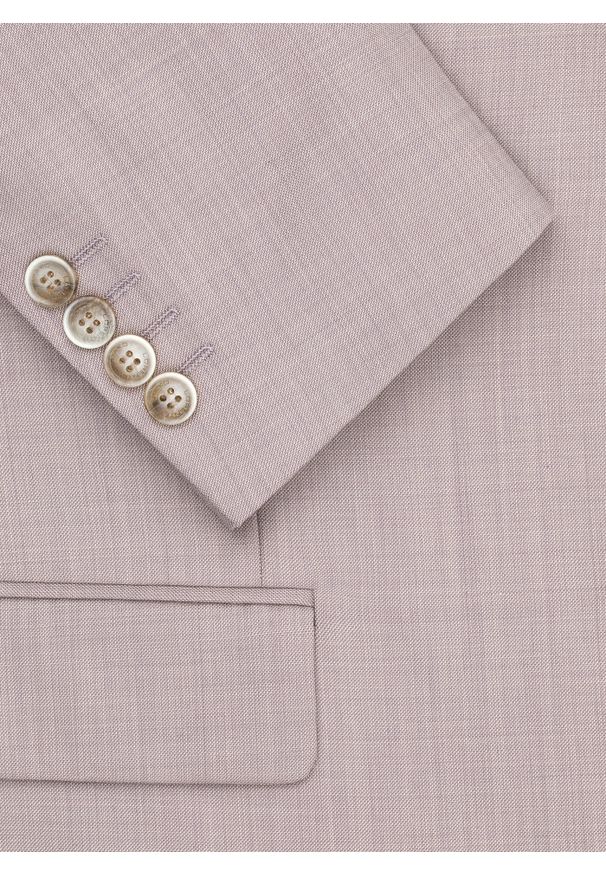 Pako Lorente - PAKO LORENTE – Marynarka garniturowa w kolorze różowym. Okazja: na spotkanie biznesowe. Kolor: różowy. Materiał: poliester, wełna. Wzór: gładki. Styl: biznesowy