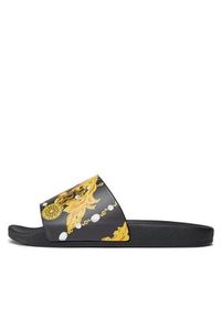 Versace Jeans Couture Klapki 75VA3SQ3 Czarny. Kolor: czarny #3