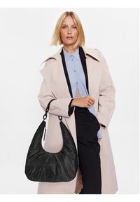 Calvin Klein Torebka Soft Nylon Cres Shoulder Bag Md K60K610645 Czarny. Kolor: czarny #4