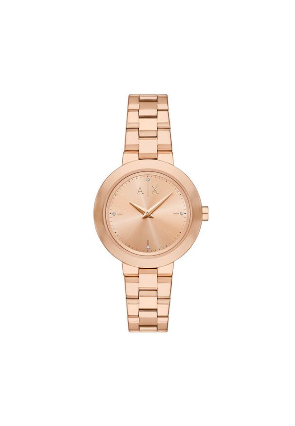 Zegarek Armani Exchange. Kolor: różowy