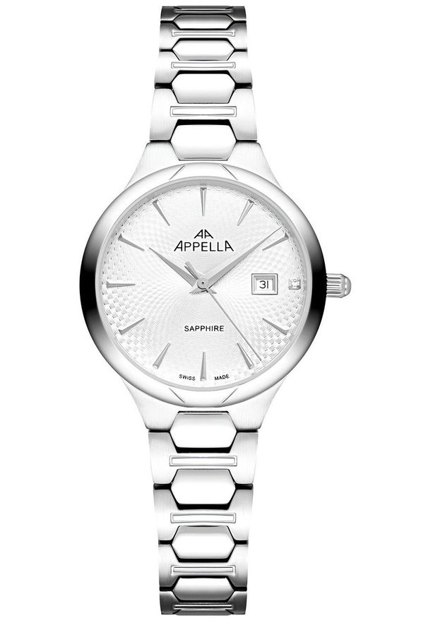 Acappella - Zegarek damski Appella L50010.5113DQ srebrny. Kolor: srebrny