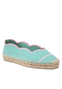 Castañer Espadryle Petra/080 022656-406 Zielony. Kolor: zielony. Materiał: materiał #4