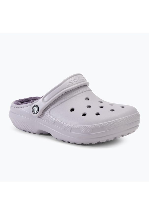Klapki Crocs Classic Lined Clog. Kolor: szary