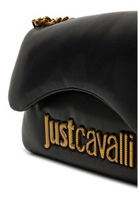 Just Cavalli Torebka 79RA4BD2 ZS748 Czarny. Kolor: czarny. Materiał: skórzane