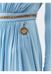 Elisabetta Franchi Sukienka wieczorowa AB-456-32E2-V780 Niebieski Regular Fit. Kolor: niebieski. Styl: wizytowy #5